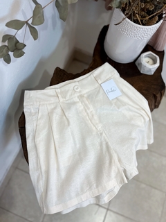 Short Lino Orion Natural - comprar online