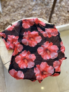 Top microtul flower - poccha showroom