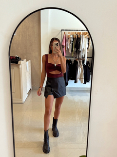 Skort Ecocuero Olivia en internet