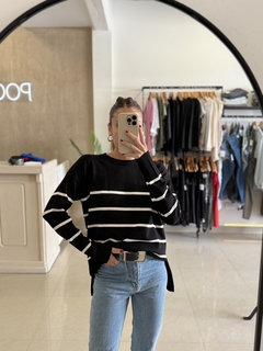Sweater rayado - comprar online
