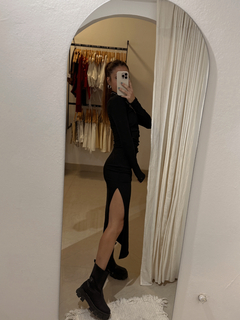 Vestido largo en internet