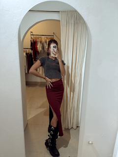 Pollera larga lanilla