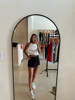 SKORT cruzado negro - poccha showroom