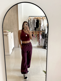 Pant Jogger bordo