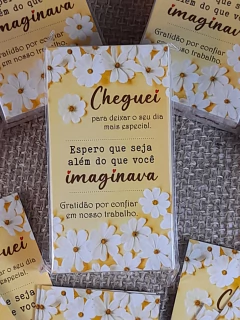 Cartão de Agradecimento 05 - Floral - Pacote 50 un.
