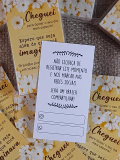 Cartão de Agradecimento 05 - Floral - Pacote 50 un. - comprar online