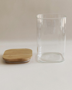 FRASCO MEDIANO 10 cm x 10 cm x 12cm (13 cm con tapa) - tienda online