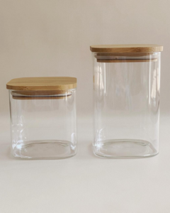 FRASCO MEDIANO 10 cm x 10 cm x 12cm (13 cm con tapa) - comprar online