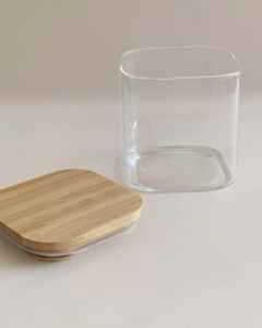 FRASCO BAJO 10 cm x 10 cm x 10cm (11 cm con tapa) - tienda online