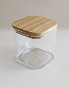 FRASCO BAJO 10 cm x 10 cm x 10cm (11 cm con tapa) - Petite Margot
