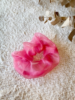Scrunchie rosa