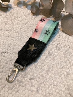 Llavero corto Estrellas Pastel