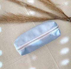 Cartuchera Celeste pastel - comprar online