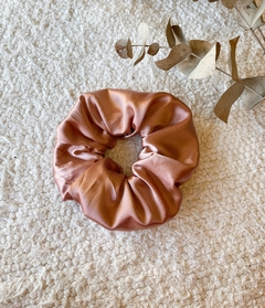 Scrunchie rosa nude
