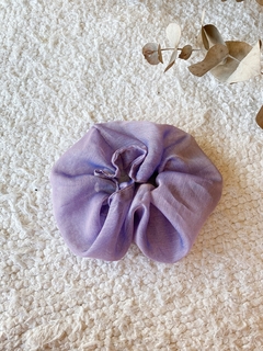 Scrunchie lila - comprar online
