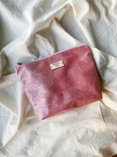 Neceser Clara Brillantina rosa