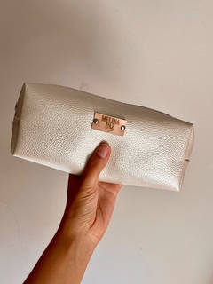 Cartuchera Blanca Perlada - comprar online