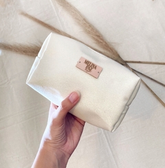 Mini neceser Brillantina Blanco