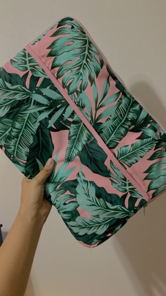 Funda de gabardina simple - Melina Paz Bags