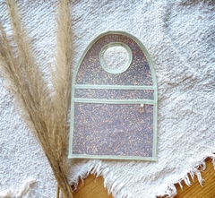 BOLSA DE AUTO GLITTER CELESTE