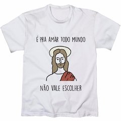 camisa branca católica