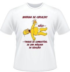 camisa engraçada branca