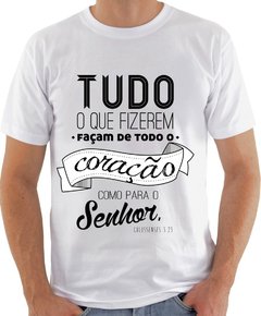 camisa branca evangélica
