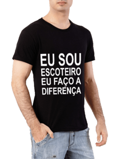camisa colorida escoteiro