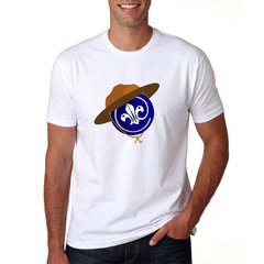 camisa branca escoteiro