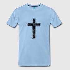 camisa azul católica