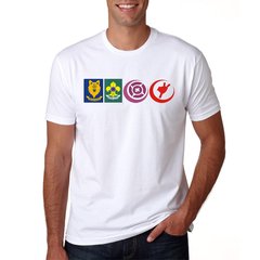 camisa branca escoteiro