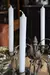 Vela Recta Diego Casado Natural Blanca Para Candelabro Ø2.5xh25 Cm - comprar online