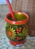 Mate Ruso Grande Tilo Siberiano Pintado A Mano - luciano dutari