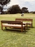 Banco Sillón NAT De Madera Guayubira 1.80 m - luciano dutari