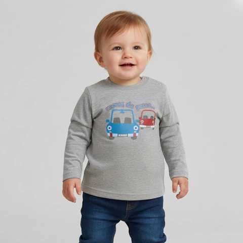 Remera Bebé Autitos