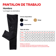 Pantalón de trabajo OMBU - tienda online