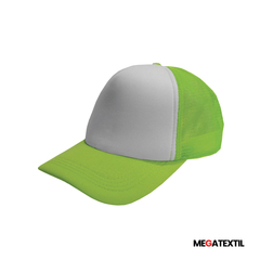 Gorra trucker - Sublimable color Verde Flúo