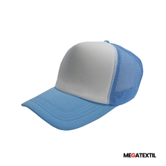 Gorra trucker - Sublimable color Celeste