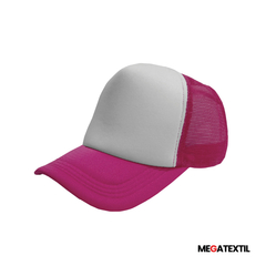 Gorra trucker - Sublimable color Fucsia