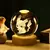 Bola de Cristal 3D Luz Noturna Pikachu, Doraemon, Hello Kitty 6cm - comprar online
