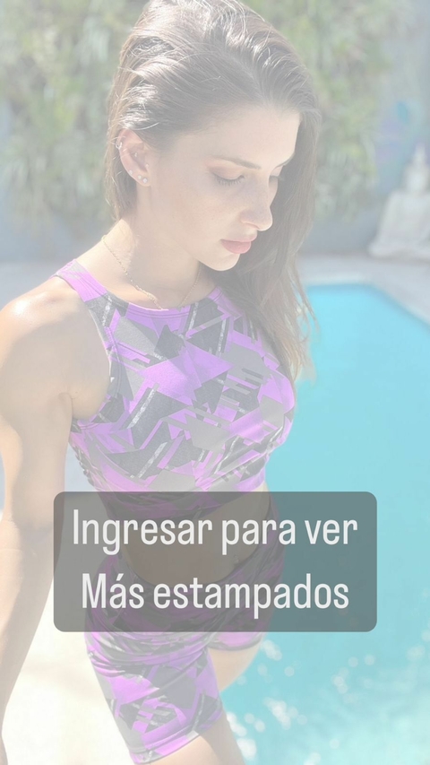 SHORT ESTAMP CINTURA PRINCESA/RECTA (5180)