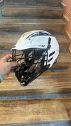 Capacete Cascade Médio Branco Dourado