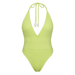Moda Praia Maiô Moselle Matcha Verde Alexa Swim