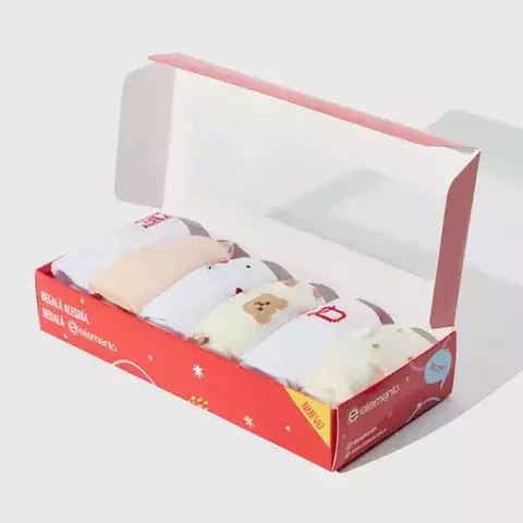 Medias Dama Pack x6 (101X6) - Elemento