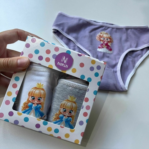 Pack x3 Bombachas Princesa (8368) - NARIN