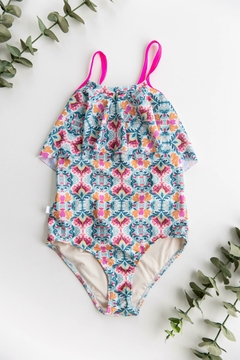 Traje de Baño Preteen Fluor Touch Bohemian