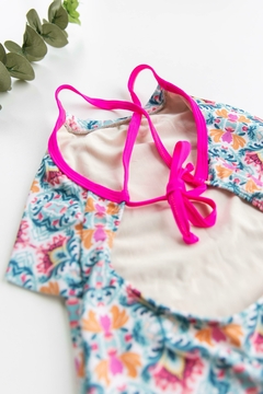 Imagen de Traje de Baño Preteen Fluor Touch Bohemian