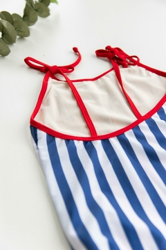 Traje de baño tiritas Marine