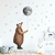 Adesivos de Parede Urso com Lua e Estrelas