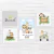 KIT PLACA DECORATIVA Animais Safari Aquarela, Versiculo e Nome Personalizado